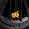 Valve Stem Covers - Hand Model Automobile Tire Plugs,Decorative Valve