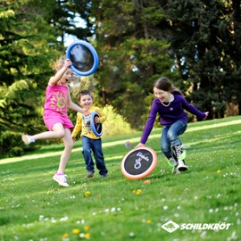 Schildkröt Ersatzbälle 2 Soft-Bälle für das Ogo Sport Spiel, Blau/Orange, Ø6,5cm