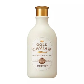 Skin Food 스킨푸드 골드 캐비어 이엑스 에멀전 145ml 금케어 Skinfood Gold Caviar EX Emulsion 145ml Gold Care