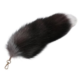 ZOOMIMIPlush Tail Keychain Tail Keyring Pendant Animal Tail Key Holder Purse Bag Charm Keychain Accessory