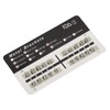 200pcs Dental Brackets Brace Highly Polished Metal Teeth Bracket Brace