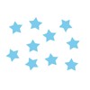 Miniblings 10 Iron-On Transfers Star 25 mm Flock Stars Colours