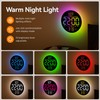 JALL 10" Large Digital Wall Clock with Seconds, Alarm Countdown