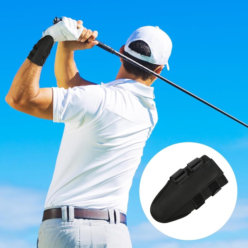 Downbrow Trainer (Black ) Golf Practice Equipment, Swing Trainer, Professional