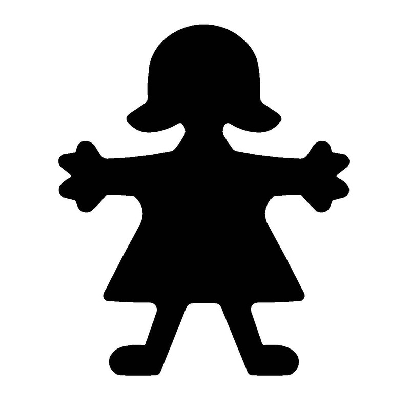 Wedo Deco Girl Shaped Punch