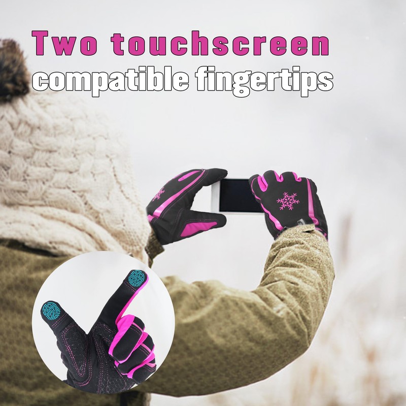 HLDD HANDLANDY Winter Work Gloves for Women, Insulated Thermal Working