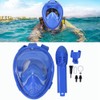 Waterproof Anti Fog Children Kids Full Face Diving Snorkeling Scuba