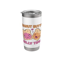 Peanut Butter Jelly Time BFF Love Match Perfect Stainless Steel Insulated Tumbler
