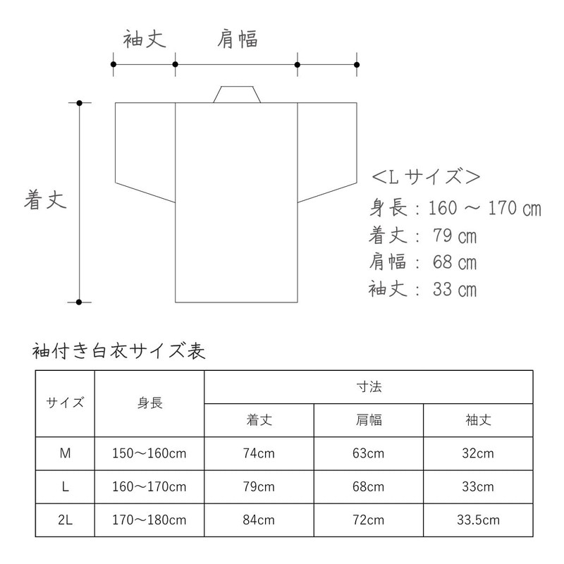 White Coat with Sleeves, Shikoku 88 Places, Namu Daishi Hensyo