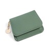 Mudono Small Wallet for Women RFID Blocking Genuine Leather Card