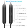 AIAUXAI Wired Over Ear Earbuds with Ear Hooks Mic for