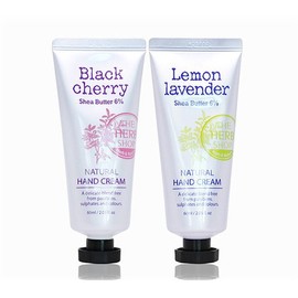 The Herb Shop Natural Hand Cream 60ml_French Lavender, Contains Natural Aroma Oil and Shea Butter / 내추럴핸드크림60ml_프렌치라벤더 천연아로마오일 시어버터함유