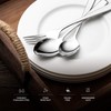 Godinger Silverware Set, Flatware Sets, Mirrored Stainless Steel Cutlery Set,