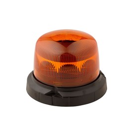 HELLA 2XD 013 979-001 LED-Strobe-type Beacon - RotaLED Compact - 12/24V - Yellow - Bolted - Yellow - Cable: 150mm - Plug: Blade Terminal