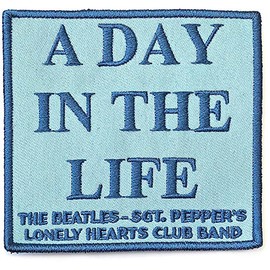 The Beatles Patch A Day In The Life Blue