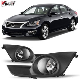Winjet OEM Series for [2013 2014 2015 Nissan Altima] Driving Fog Lights + Switch + Wiring Kit
