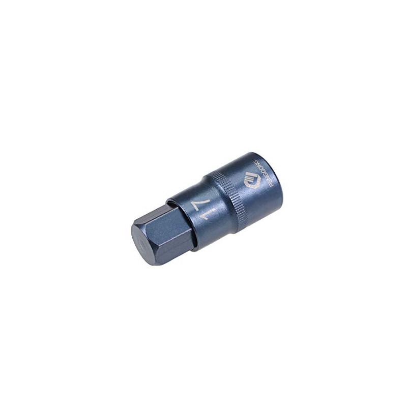 sourcing map 1/2" Drive x H17 (17mm) Hex Bit Socket,