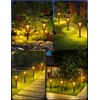 VIIIVA Solar Lights Outdoor Garden, 4 Pack Solar Lights Garden