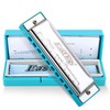 East top Harmonica Blues Harmonica Beginner C Tone 10 Holes