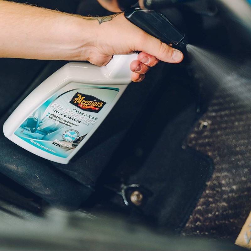Meguiar's G180724EU Carpet & Fabric Re-Fresher Odour Eliminator 709ml