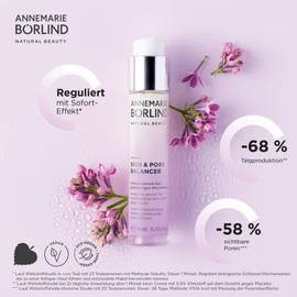 ANNEMARIE BÖRLIND Strengthening Intensive Care Skin & Pore Balancer (15 ml) - For Large-Pore Combination Skin, Mattifying, Pore Refining, Clarifying, Sebum Regulating, Vegan