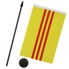 South Vietnam Table Flag 5'' x 8'' - Vietnamese Desk