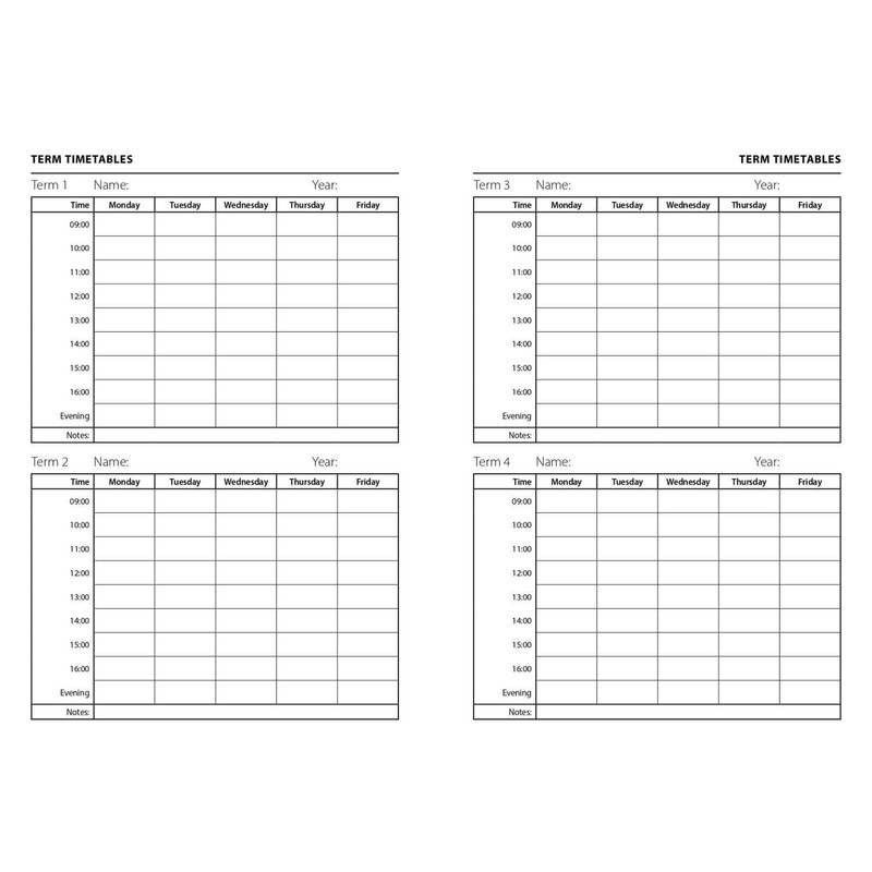 2024-2025 A5 Academic Die-Cut PP Diary A5 Diary Day A