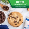 Atkins Chocolate Chip Protein Cookie, Protein Dessert, Rich in Fiber,