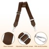 sourcing map Wide Shoulder Strap, 3.8cm Adjustable Purse Strap Replacement