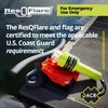 ACR ResQFlare Electronic Distress E-Flare and Flag, USCG Approved Replacement