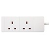 PRO ELEC PRO ELEC PELB1510 2 Gang Extension Lead 3m,