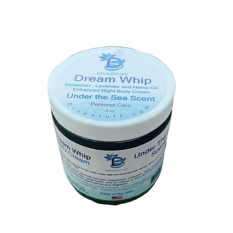 Diva Stuff Dream Whip Magnesium and Hemp Enhanced Body Cream,