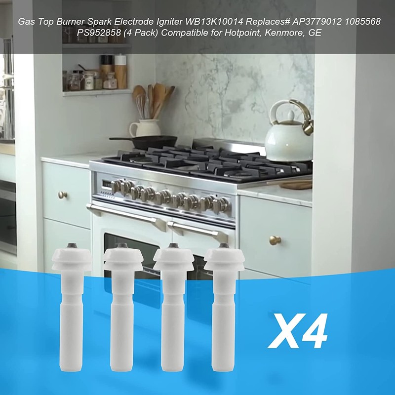 PROSPORTSPLAN Spark Igniter for Gas Range Stove Replacement - Pack