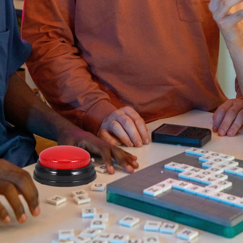 UKCOCO Game Answer Buzzers: Red Round Game Show Buzzers Answer