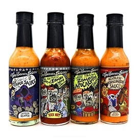 Torchbearer 4 pack- Garlic Reaper, Son Of Zombie, Zombie Apocalypse, Headless Horseradish
