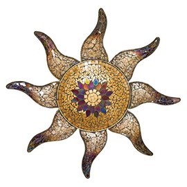 Regal Art & Gift Mosaic Sun, 21", Bronze