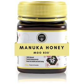 Honey Australia Manuka Honey MGO 830+ | 8.8 oz | Medical Grade, Organic, Raw, Certified Pure Manuka Honey for Daily Health & Wellness | Delicious, Rich Taste, Also Suitable For Skin Care