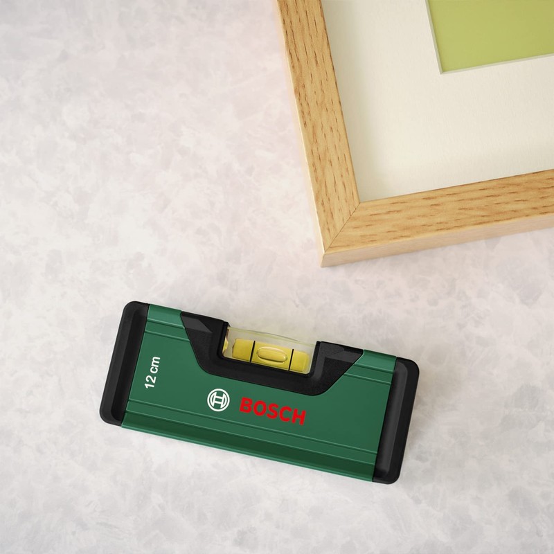 Bosch Spirit Level 12 cm (Compact Mini Level; Precise Alignment