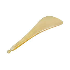 FRCOLOR Natural Ox Horn Eye Stick Eye Care Tool Multi-purpose Beauty Massage Stick Size 1