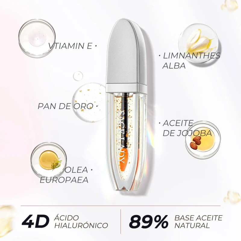Sace Lady Brillo Labial Con 4d Ácido Hialurónico Hidratante 04