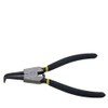 7 inch inside curved pliers, circlip pliers snap ring pliers
