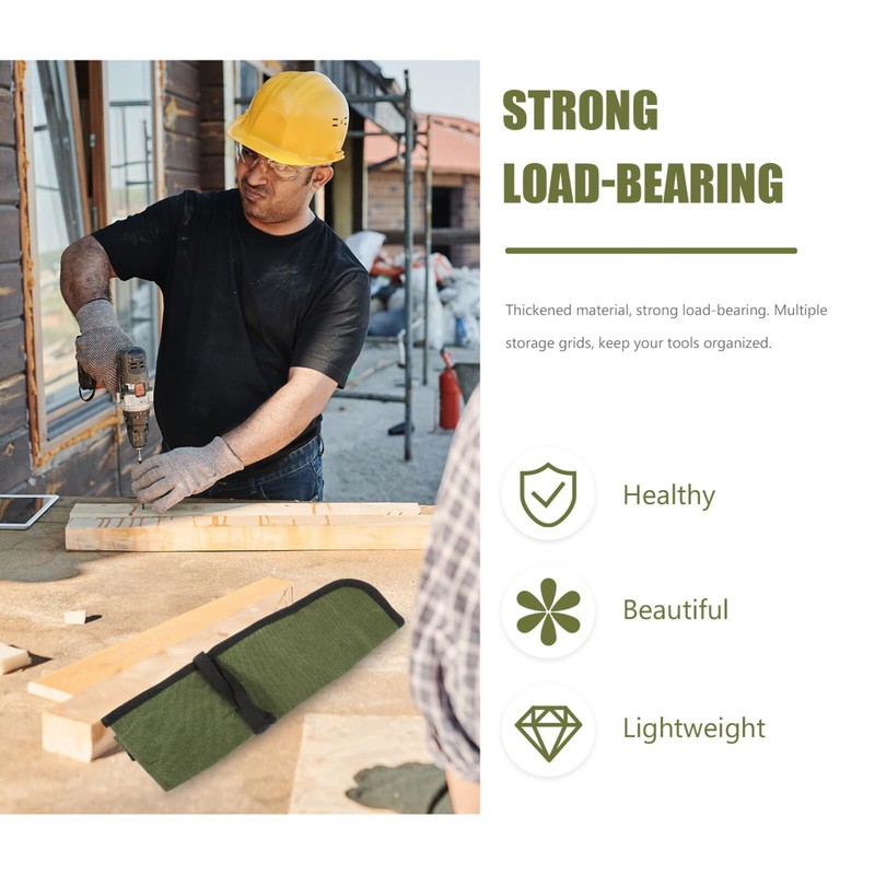 Totority Tool Organizers - Small Tool Bag W/Detachable Pouches, Roll