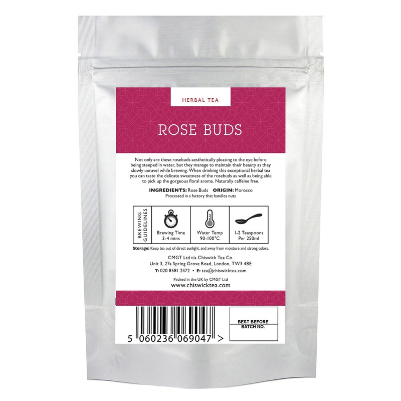 500g Pink Rose Buds Premium Loose Leaf Herbal Tea -