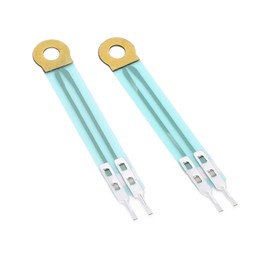 Resistance Type Force Sensor,Flexible Pressure Sensor, 100g-5kg Sensing Range Resistance Type Polyester Thin Film Pressure Sensor (0.25mm), 10ms Fast Response, for Electronic Components DIY Projects