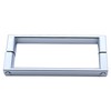 KEABATH 2pairs Shower Door Handle Chrome Shower Glass Door Handle