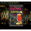Schilderkreis 24 – Tin Sign Cocktail Recipe Decoration Bar Kitchen