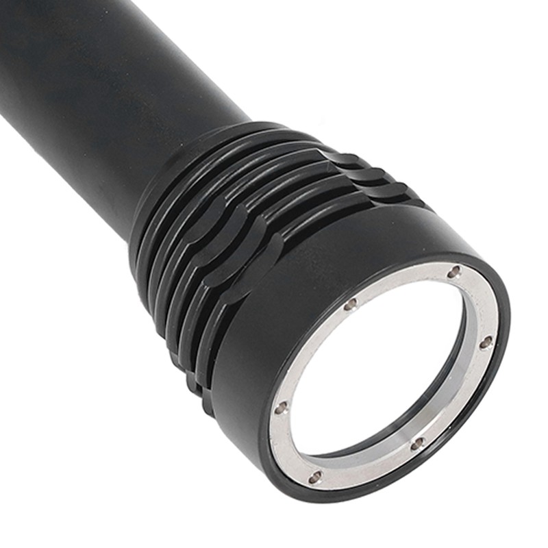 Scuba Diving Light Professional Underwater Flashlight 100meter IPX8 Waterproof Dive