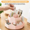 Haphome Schreibtisch Organizer Kinder Drehbarer Stiftehalter - 360 Grad Multifunktionaler