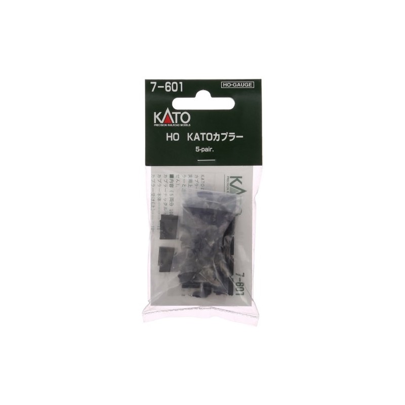 KATO HO Gauge KATO Couplers, Pack of 10, 7-601 Model