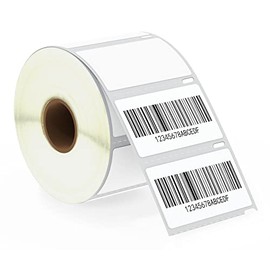 BETCKEY - Compatible DYMO 30334 (2-1/4" x 1-1/4") Medium Multipurpose Barcode/FNSKU/UPC/FBA Labels - Compatible with Rollo, DYMO Labelwriter 450, 4XL & Zebra Desktop Printers[1 Rolls/1000 Labels]